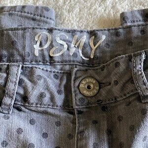 PSNY Kids Polka Dot Gray Jeans
